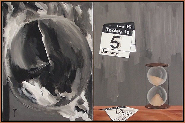 Art Never Sleeps Abstract Art by John Michael m